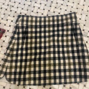 JCrew Buffalo check flannel skirt